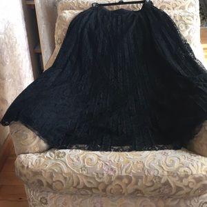 Lace new long skirt R/R studio